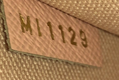 Louis Vuitton Felicie Pochette Damier and Leather