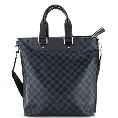 Louis Vuitton Cabas Sac Jour Satchel Damier Cobalt