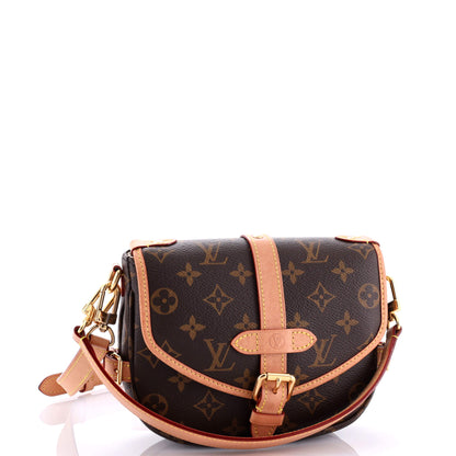 Louis Vuitton Saumur Handbag Monogram Canvas BB