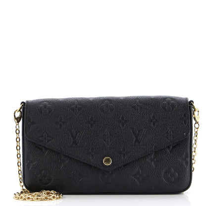 Louis Vuitton Felicie Pochette Monogram Empreinte Leather