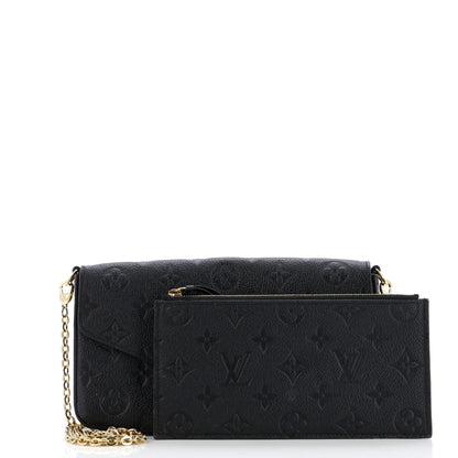 Louis Vuitton Felicie Pochette Monogram Empreinte Leather