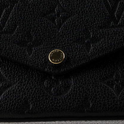 Louis Vuitton Felicie Pochette Monogram Empreinte Leather