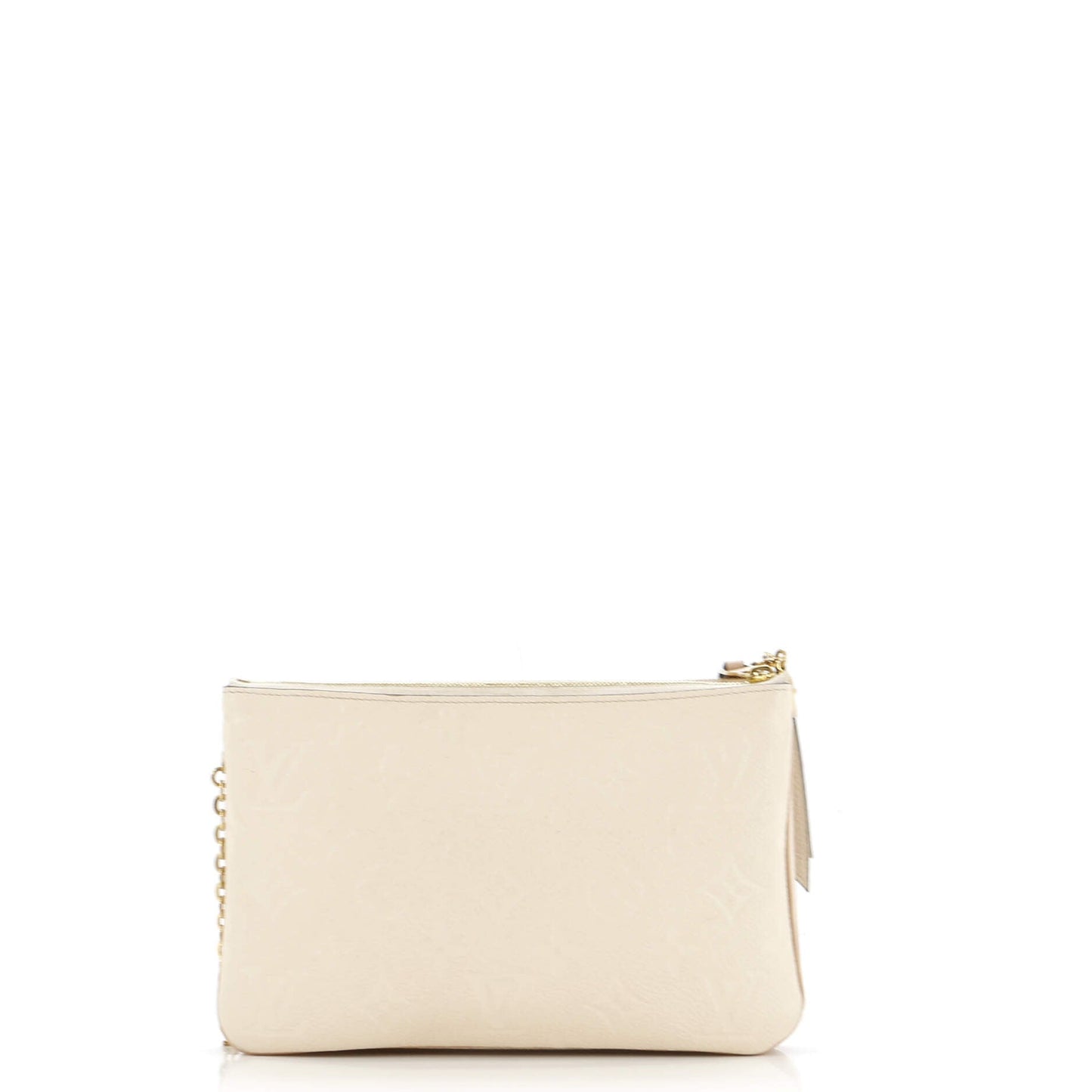 Louis Vuitton Double Zip Pochette Monogram Empreinte Leather