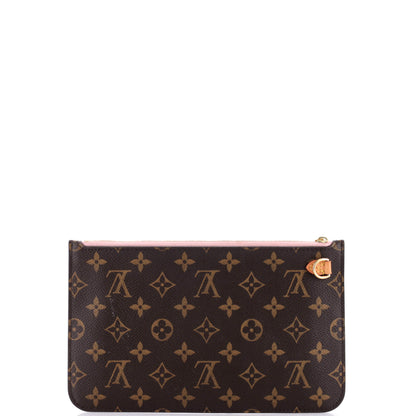 Louis Vuitton Neverfull Pochette Monogram Canvas Large