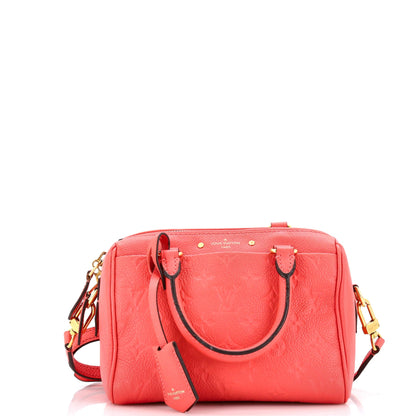 Louis Vuitton Speedy Bandouliere NM Bag Monogram Empreinte Leather 20