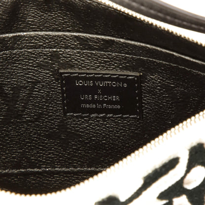 Louis Vuitton Pochette Accessoires NM Limited Edition Urs Fischer Tufted Monogram Canvas