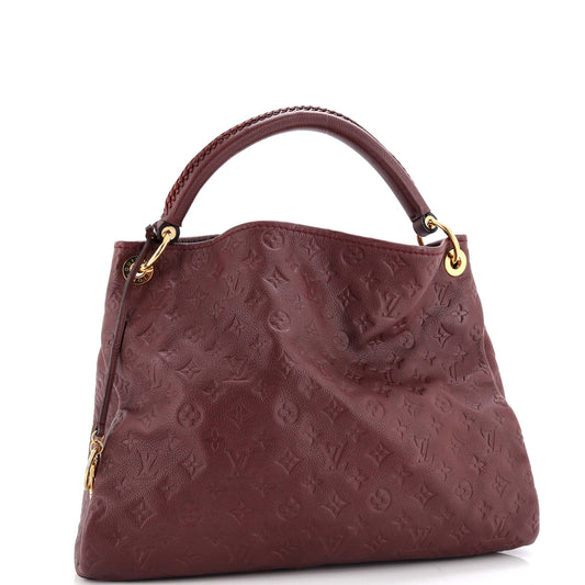 Louis Vuitton Artsy Handbag Monogram Empreinte Leather MM