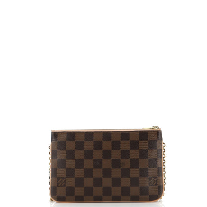 Louis Vuitton Double Zip Pochette Damier