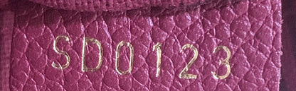 Louis Vuitton Speedy Bandouliere Bag Monogram Empreinte Leather 25