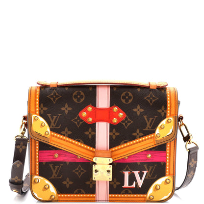 Louis Vuitton Pochette Metis Limited Edition Summer Trunks Monogram Canvas