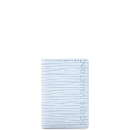 Louis Vuitton Pocket Organizer Logo Embossed XL Epi Leather