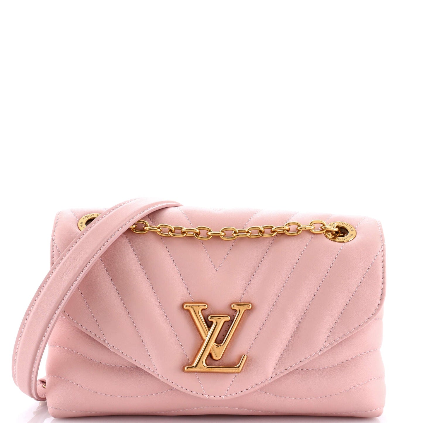 Louis Vuitton New Wave Chain Bag NM Quilted Leather MM