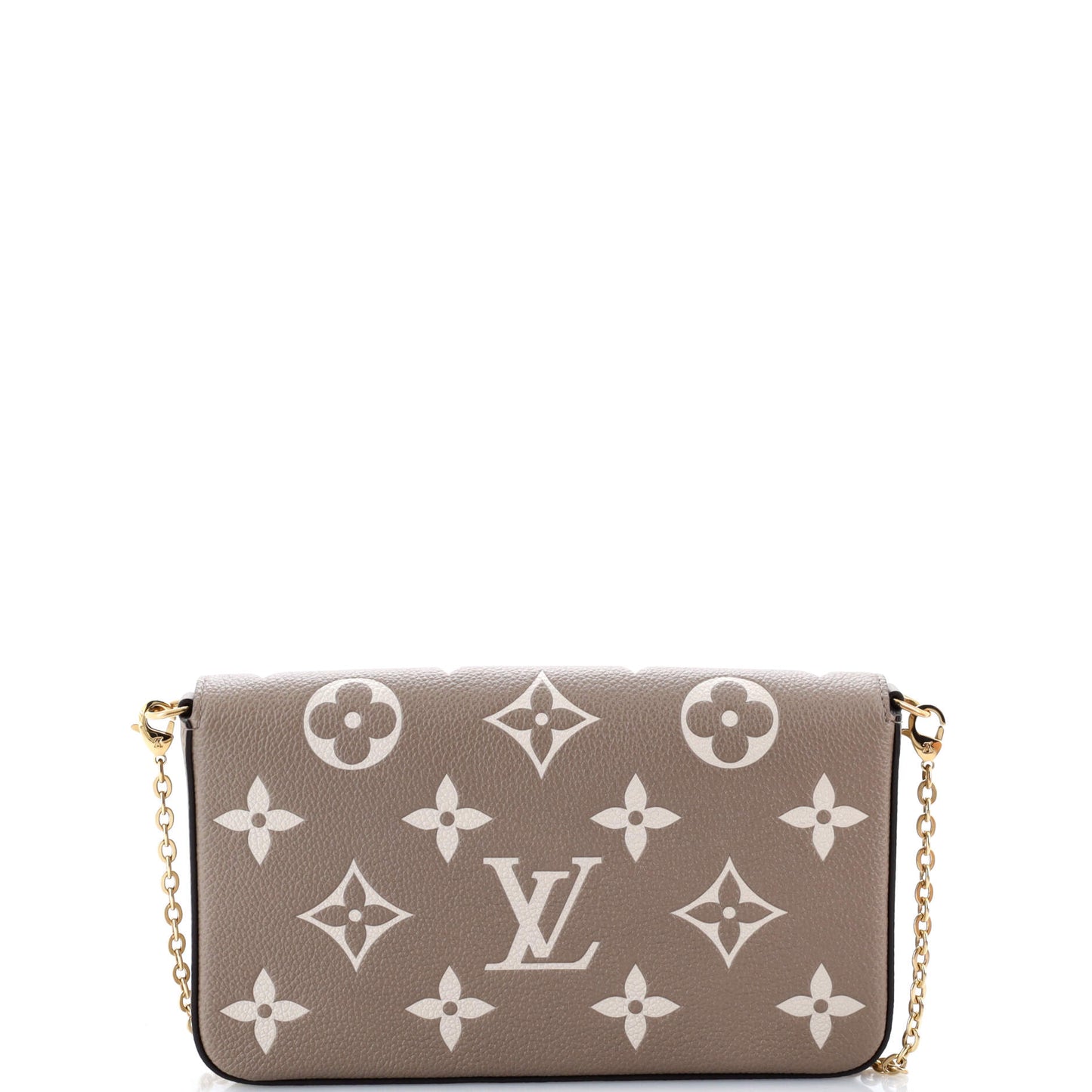 Louis Vuitton Felicie Pochette Bicolor Monogram Empreinte Giant