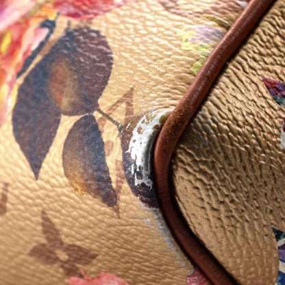 Louis Vuitton Speedy Bandouliere Bag Limited Edition Flowers Monogram Canvas 25