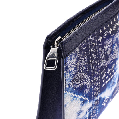 Louis Vuitton Pochette Voyage Limited Edition Monogram Bandana Leather MM