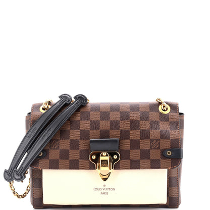 Louis Vuitton Vavin Handbag Damier with Leather PM