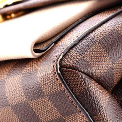 Louis Vuitton Vavin Handbag Damier with Leather PM