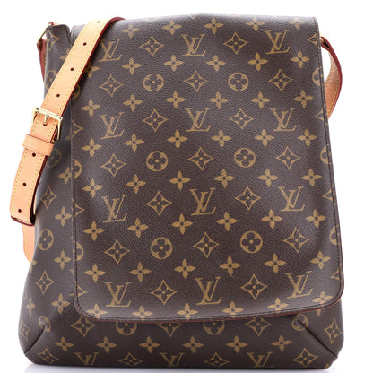 Louis Vuitton Musette Salsa Handbag Monogram Canvas GM