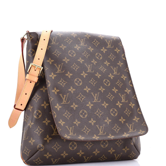 Louis Vuitton Musette Salsa Handbag Monogram Canvas GM
