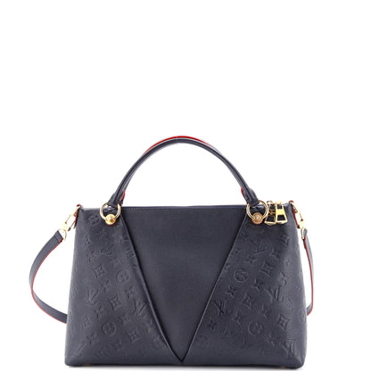 Louis Vuitton V Tote Monogram Empreinte Leather MM