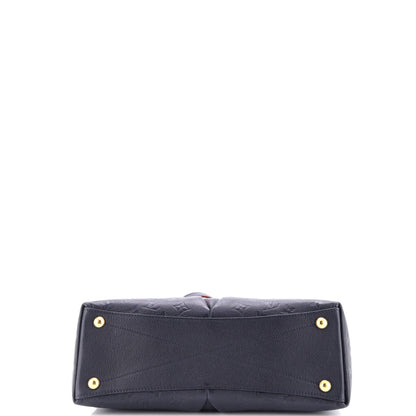 Louis Vuitton V Tote Monogram Empreinte Leather MM