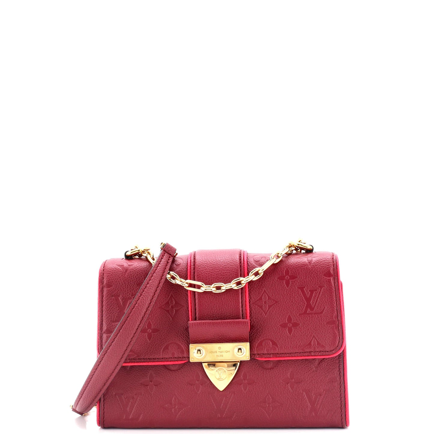 Louis Vuitton Saint Sulpice Handbag Monogram Empreinte Leather PM