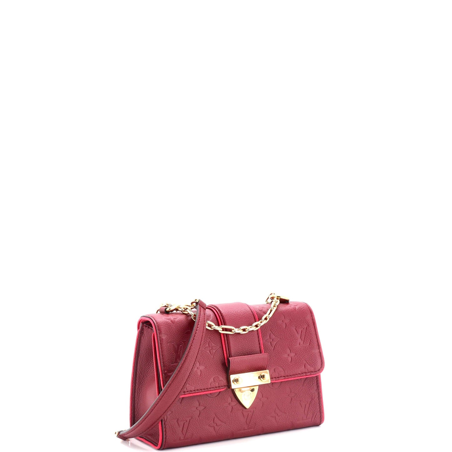 Louis Vuitton Saint Sulpice Handbag Monogram Empreinte Leather PM