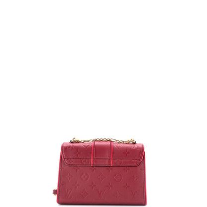 Louis Vuitton Saint Sulpice Handbag Monogram Empreinte Leather PM