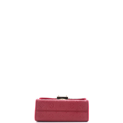 Louis Vuitton Saint Sulpice Handbag Monogram Empreinte Leather PM