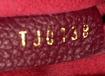 Louis Vuitton Saint Sulpice Handbag Monogram Empreinte Leather PM