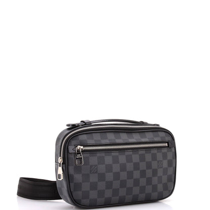 Louis Vuitton Ambler Waist Bag Damier Graphite