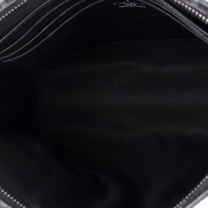 Louis Vuitton Pochette Voyage Monogram Eclipse Split Canvas MM