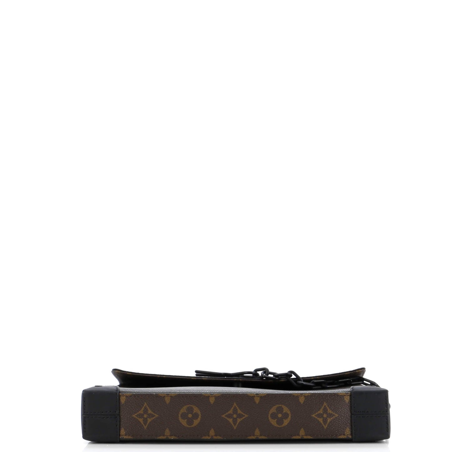Louis Vuitton Pochette Voyage Steamer Leather and Monogram Canvas