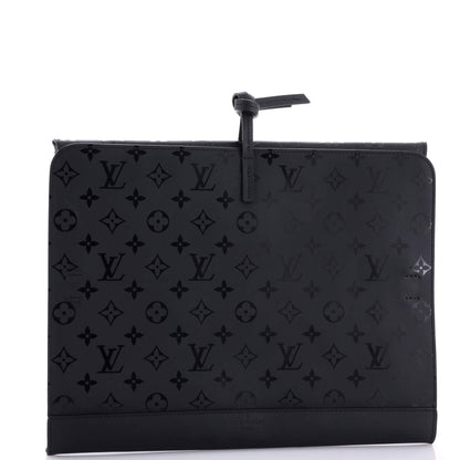 Louis Vuitton Portfolio Case Limited Edition Monogram Illusion Leather