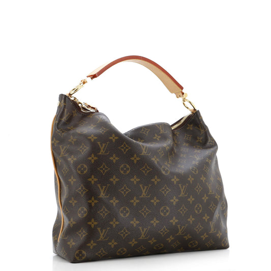 Louis Vuitton Sully Handbag Monogram Canvas MM