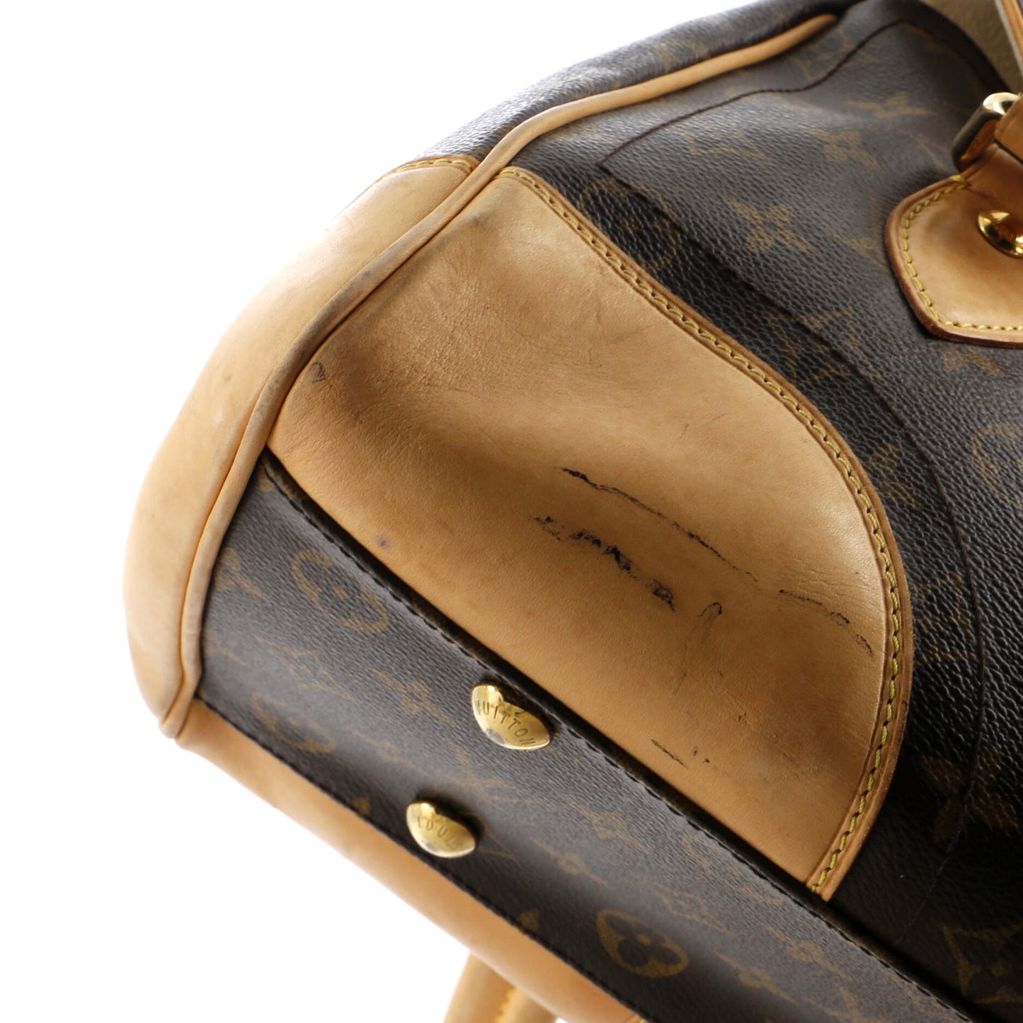 Louis Vuitton Beverly Handbag Monogram Canvas XXL