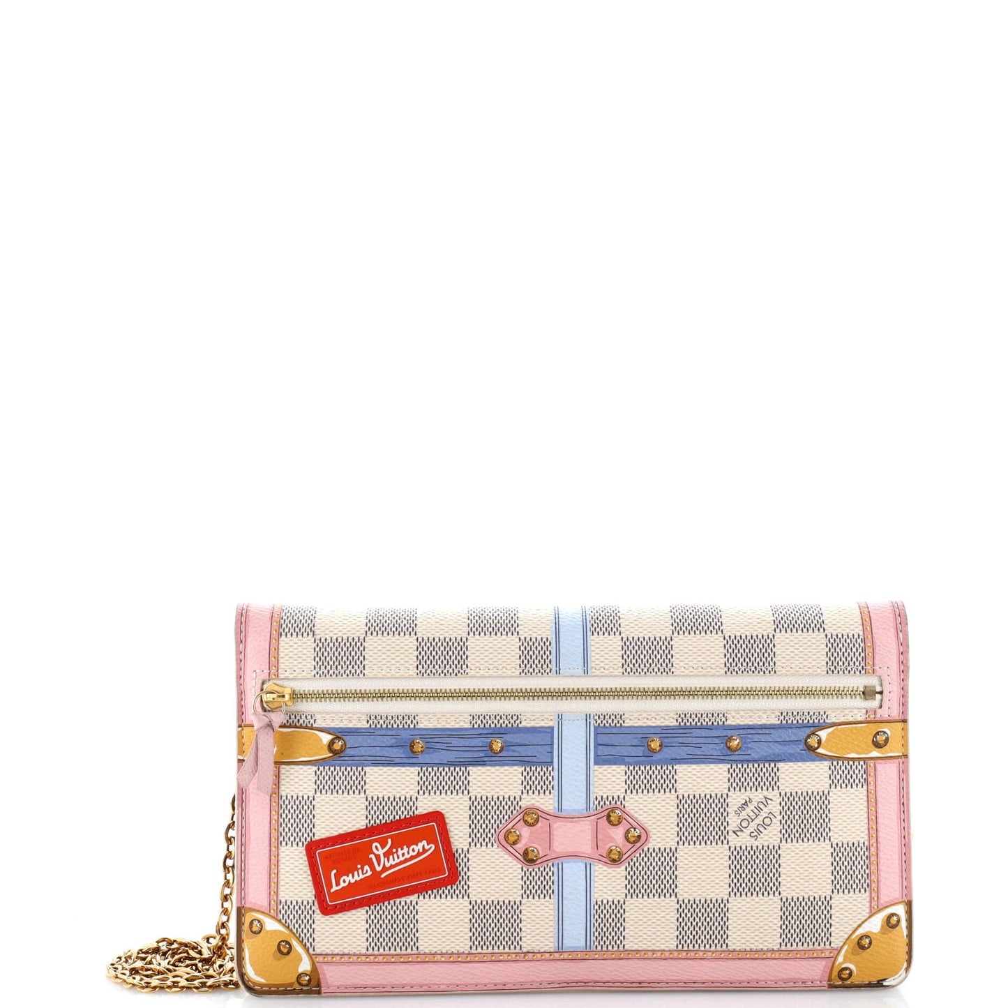 Louis Vuitton Weekend Pochette Limited Edition Damier Summer Trunks