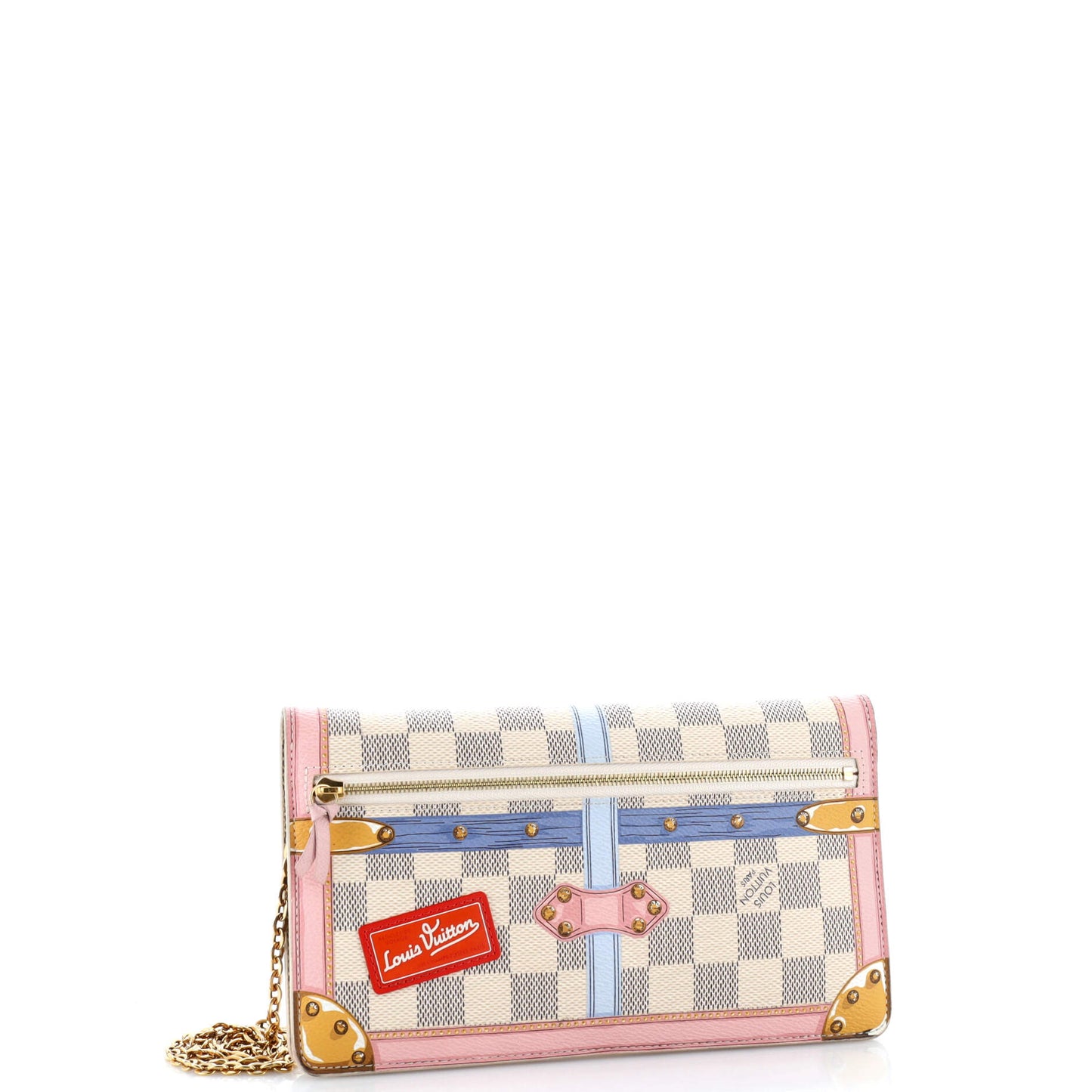 Louis Vuitton Weekend Pochette Limited Edition Damier Summer Trunks