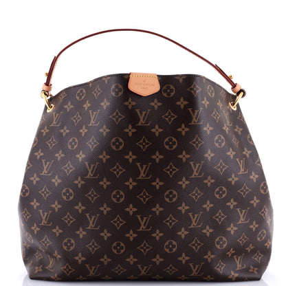 Louis Vuitton Graceful Handbag Monogram Canvas MM