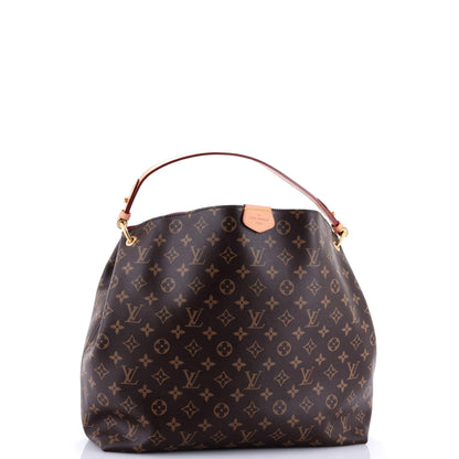 Louis Vuitton Graceful Handbag Monogram Canvas MM