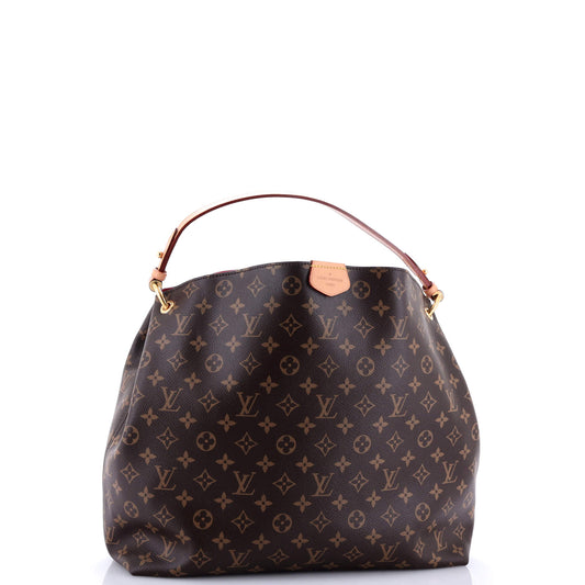 Louis Vuitton Graceful Handbag Monogram Canvas MM