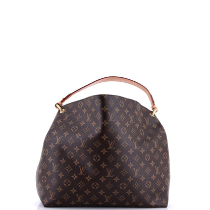 Louis Vuitton Graceful Handbag Monogram Canvas MM