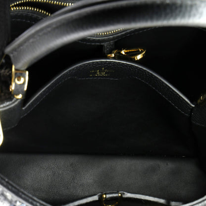 Louis Vuitton Capucines Bag Tweed PM