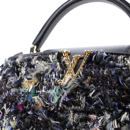 Louis Vuitton Capucines Bag Tweed PM