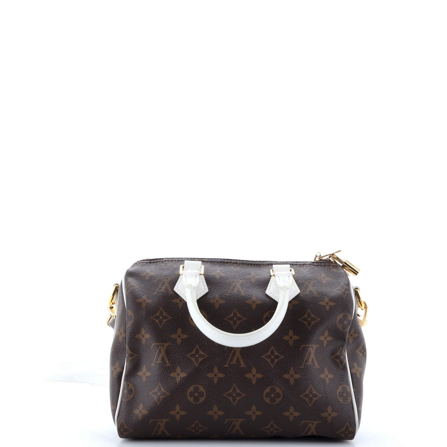 Louis Vuitton Speedy Bandouliere Bag LV Match Monogram Canvas 25