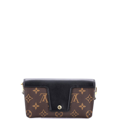 Louis Vuitton Padlock on Strap Handbag Monogram Canvas and Leather
