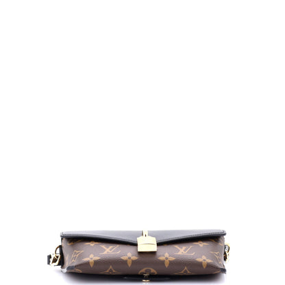 Louis Vuitton Padlock on Strap Handbag Monogram Canvas and Leather