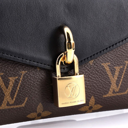 Louis Vuitton Padlock on Strap Handbag Monogram Canvas and Leather