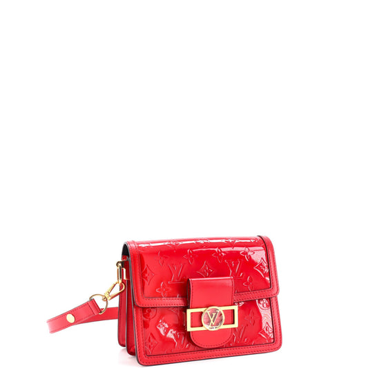 Louis Vuitton Dauphine Shoulder Bag Monogram Vernis Mini