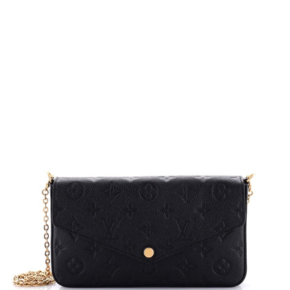 Louis Vuitton Felicie Pochette Monogram Empreinte Leather